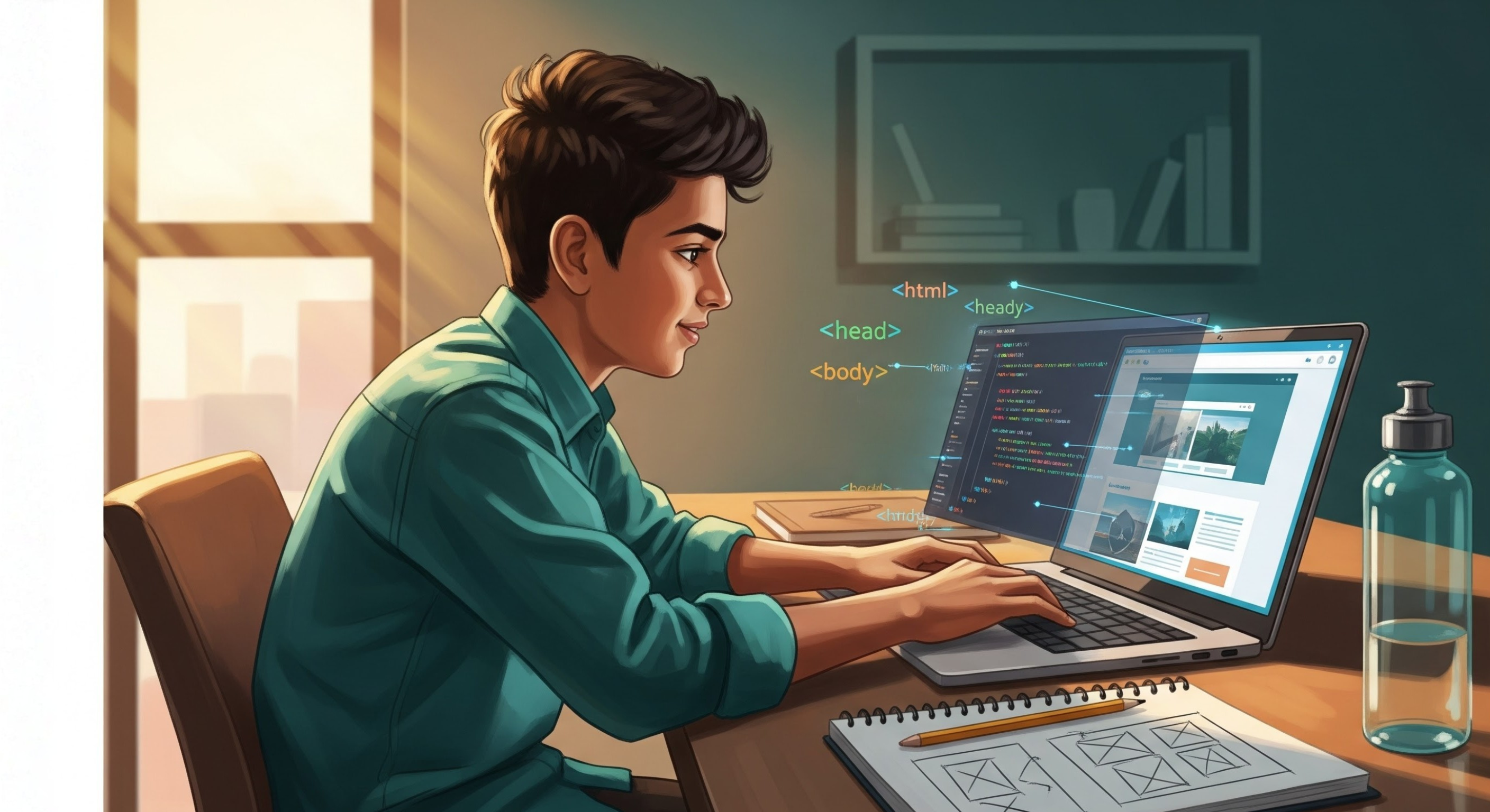 HTML Website Building - Step by Step
